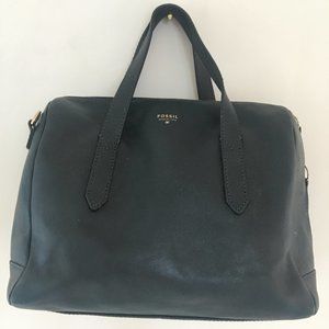 Fossil Fiona Satchel Bag (navy)